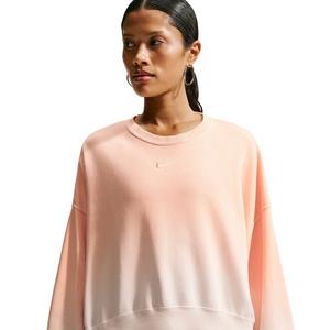 Nike Women's Sportswear Phoenix Fleece Oversized Dip-Dye Crew-Neck Sweatshirt