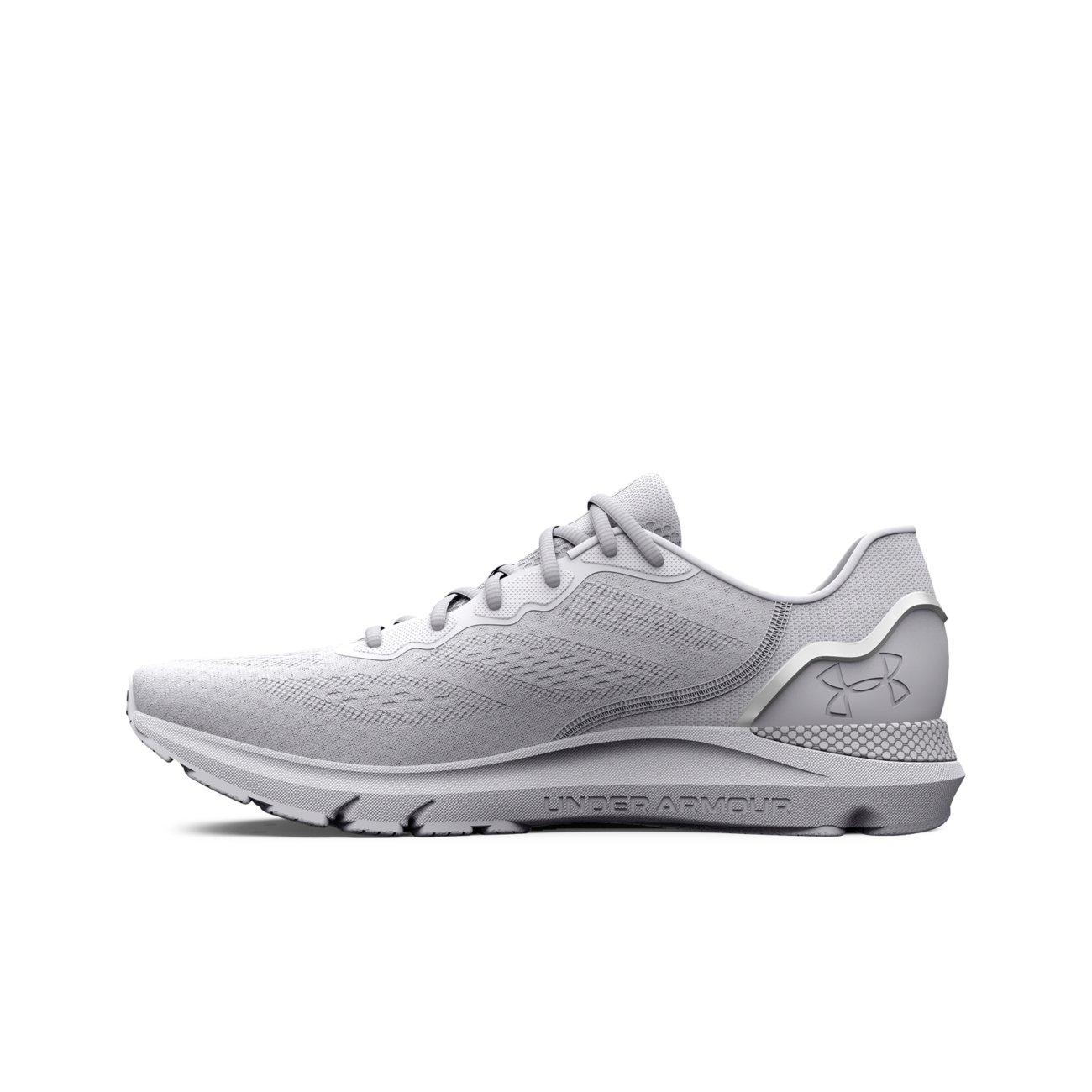 Under Armour HOVR Sonic 6 "White/Metallic Silver" Women's Running Shoe - WHITE/SILVER Thumbnail View 2