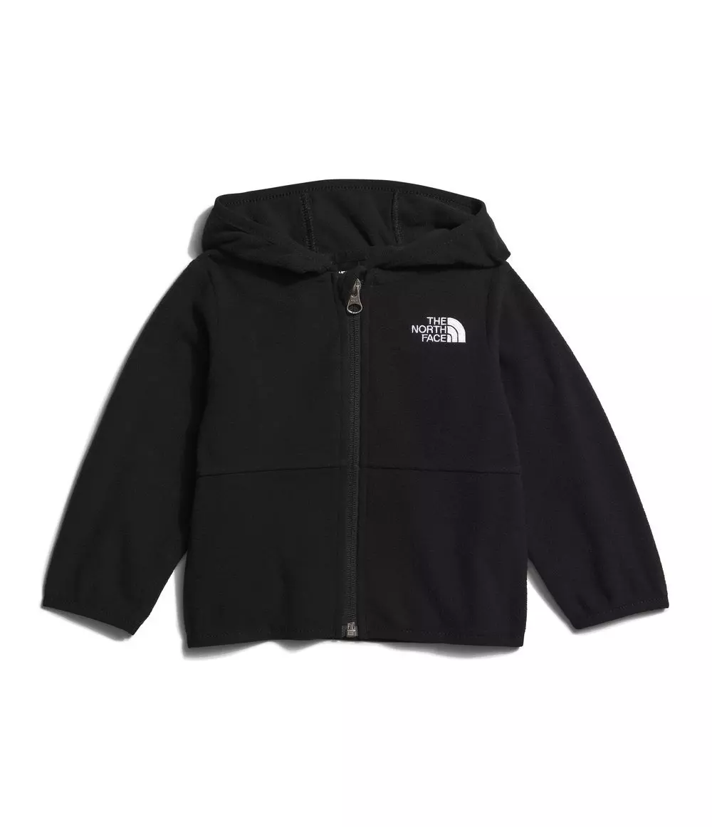 The North Face Infant Baby Glacier Full-Zip Jacket -Black - BLACK