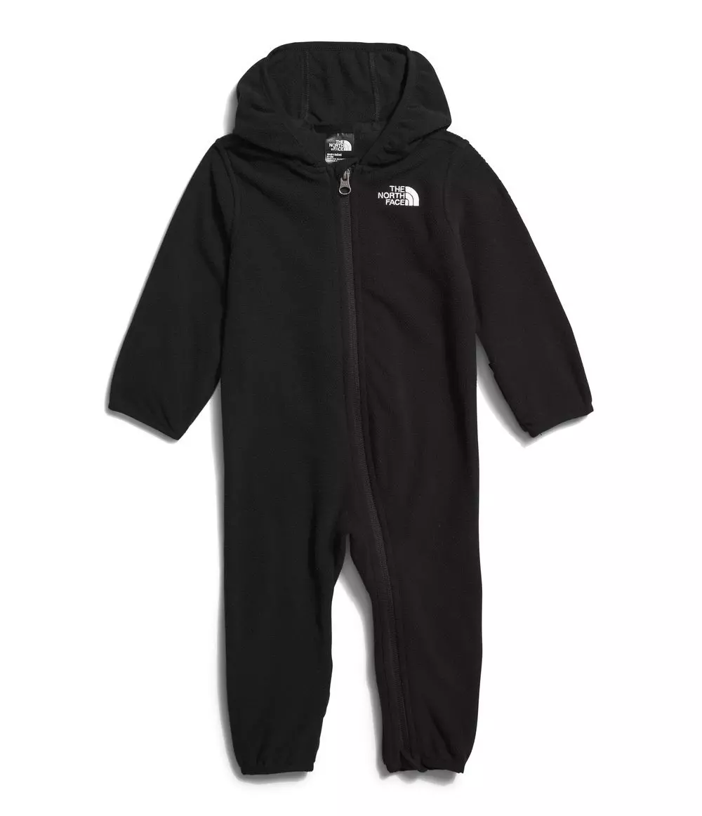 The North Face Infant Baby Glacier One-Piece -Black - BLACK