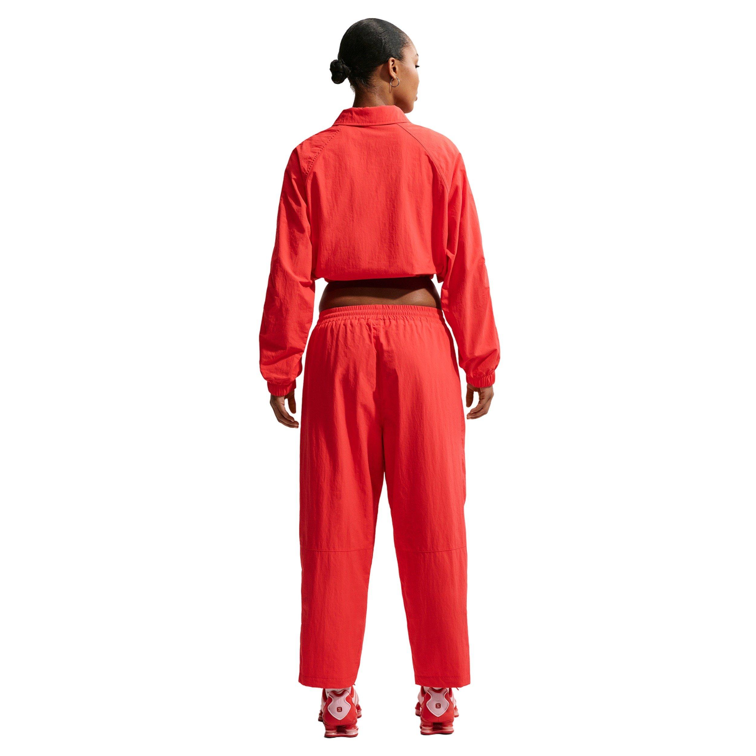 Nike Women's Sportswear Oversized Coaches Jacket - CRIMSON Thumbnail View 2