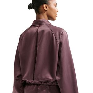 Nike Women's Sportswear Oversized Satin Coaches Jacket