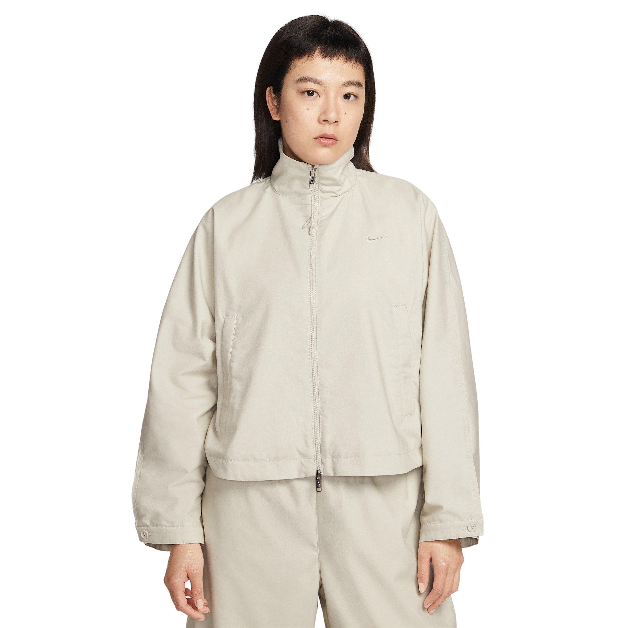 Nike Women's Sportswear Oversized Woven Jacket - CREAM Thumbnail View 1