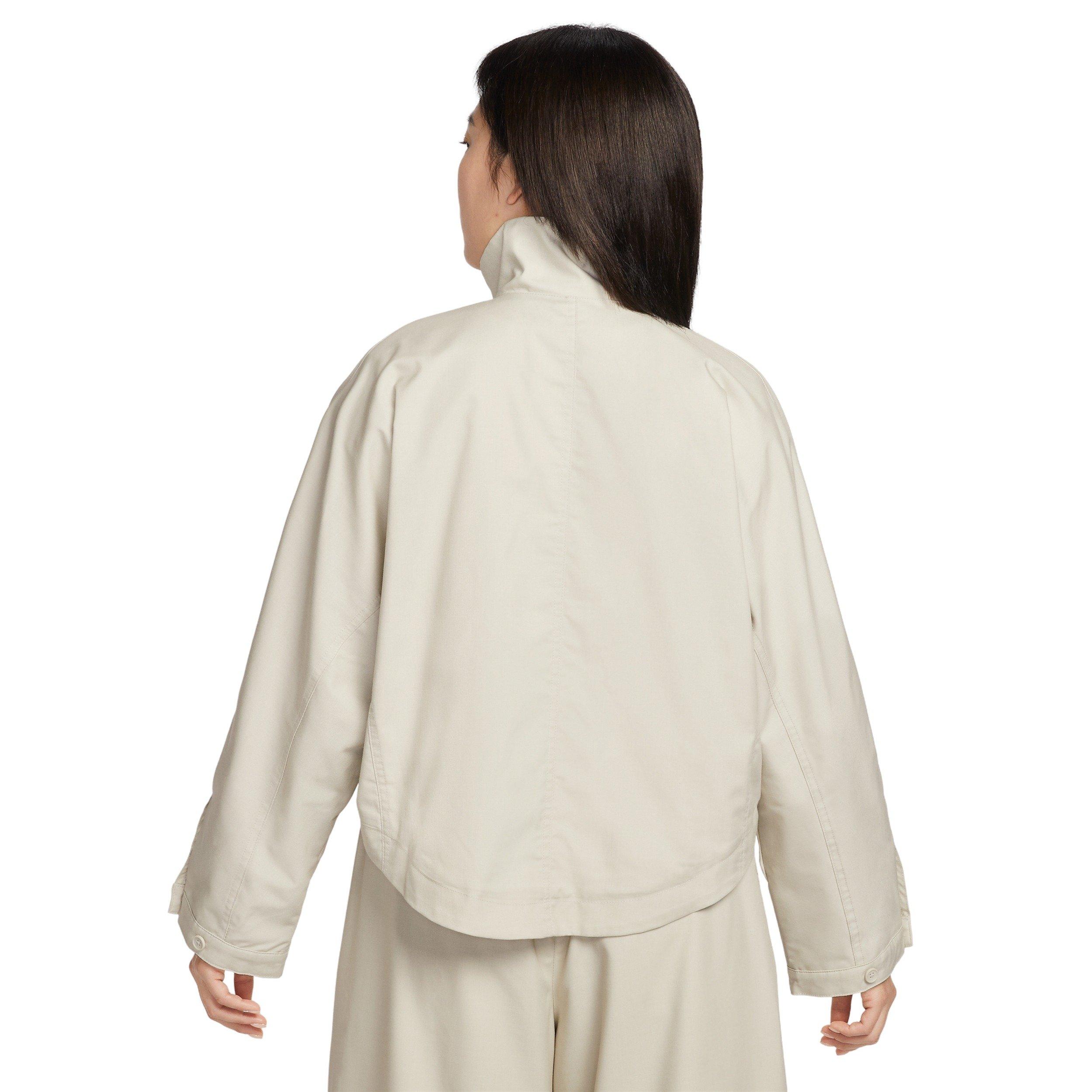 Nike Women's Sportswear Oversized Woven Jacket - CREAM Thumbnail View 2