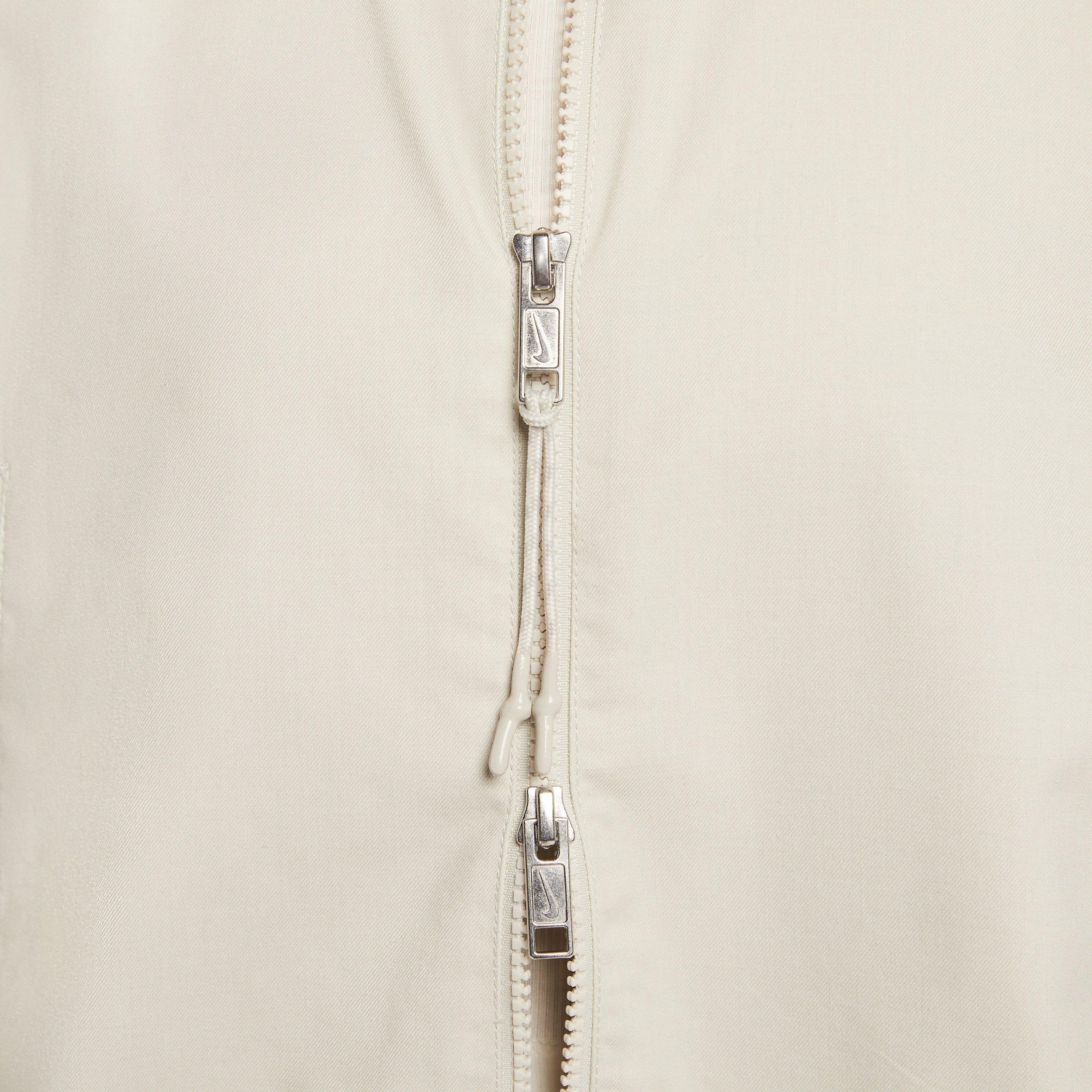 Nike Women's Sportswear Oversized Woven Jacket - CREAM Thumbnail View 6