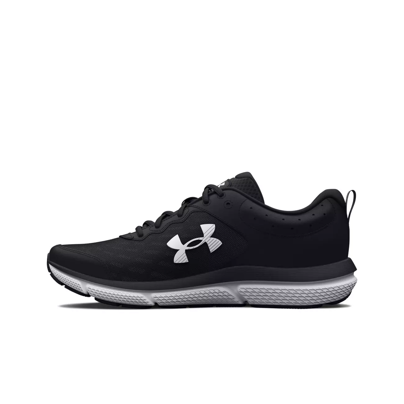 Under Armour Charged Assert 10 "Black/White" Women's Running Shoe - BLACK/WHITE
