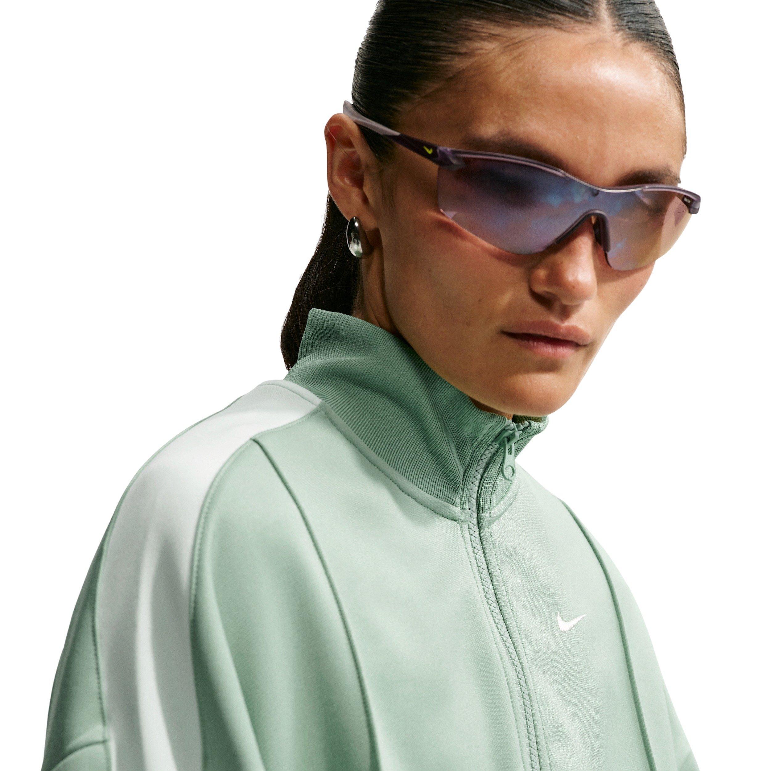 Nike Women's Sportswear Track Jacket - GREEN Thumbnail View 3