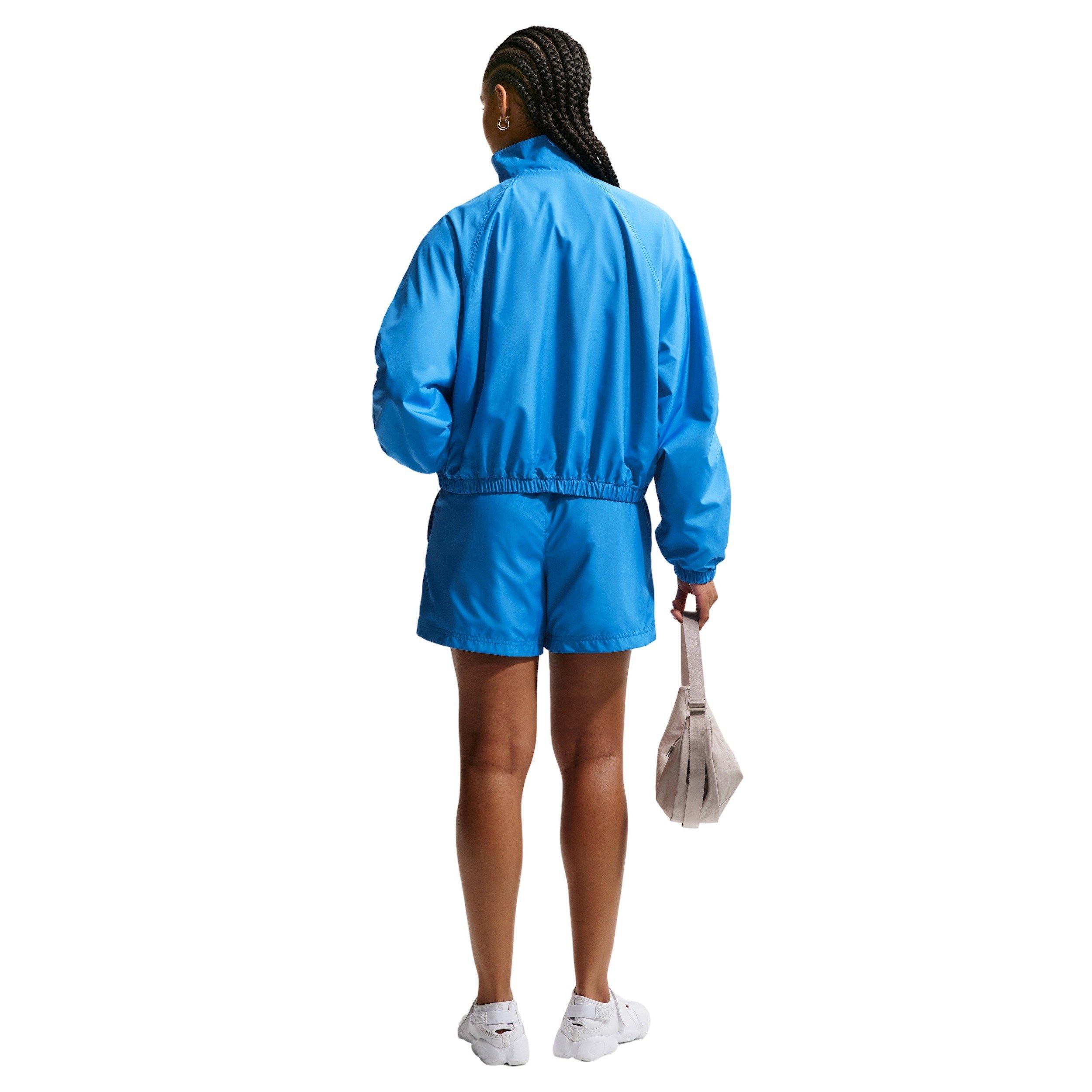 Nike Women's Sportswear Oversized UV Track Jacket - LT BLUE Thumbnail View 2