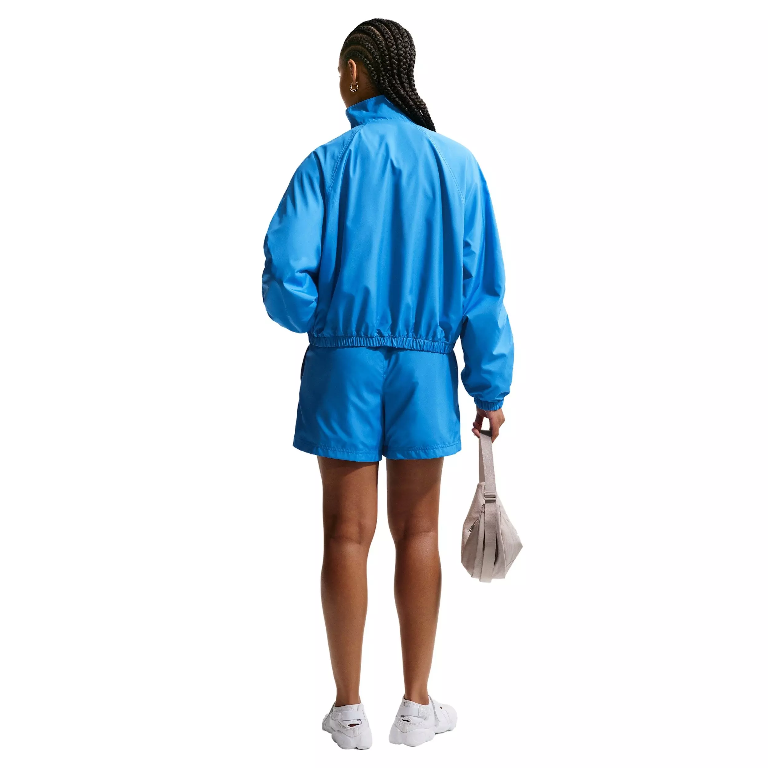 Nike Women's Sportswear Oversized UV Track Jacket - LT BLUE