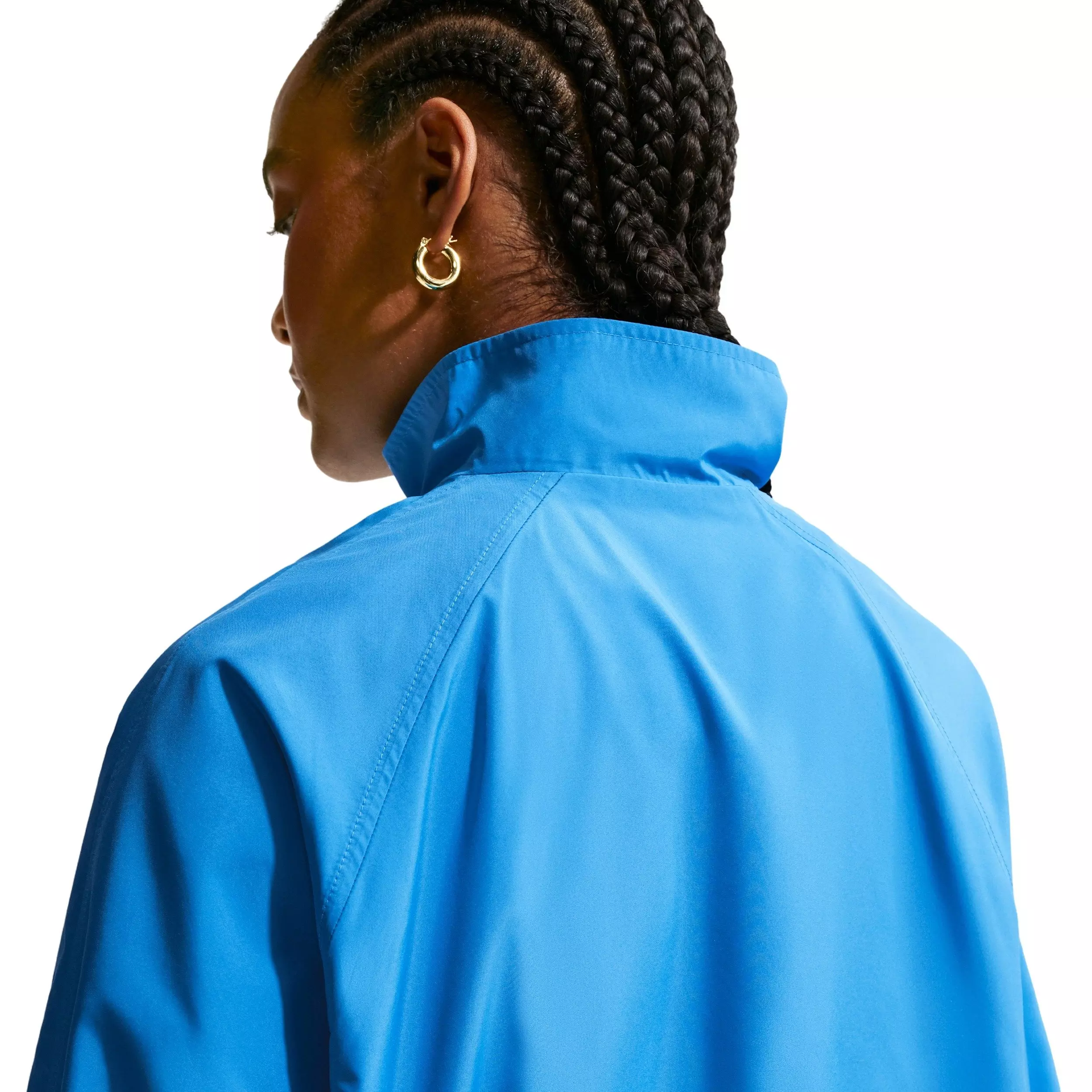 Nike Women's Sportswear Oversized UV Track Jacket - LT BLUE