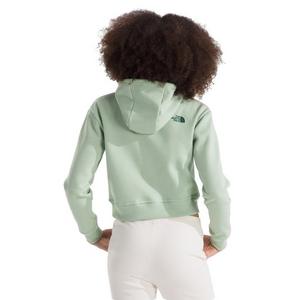 The North Face Big Girls' Camp Fleece Pullover Hoodie -Lt Green
