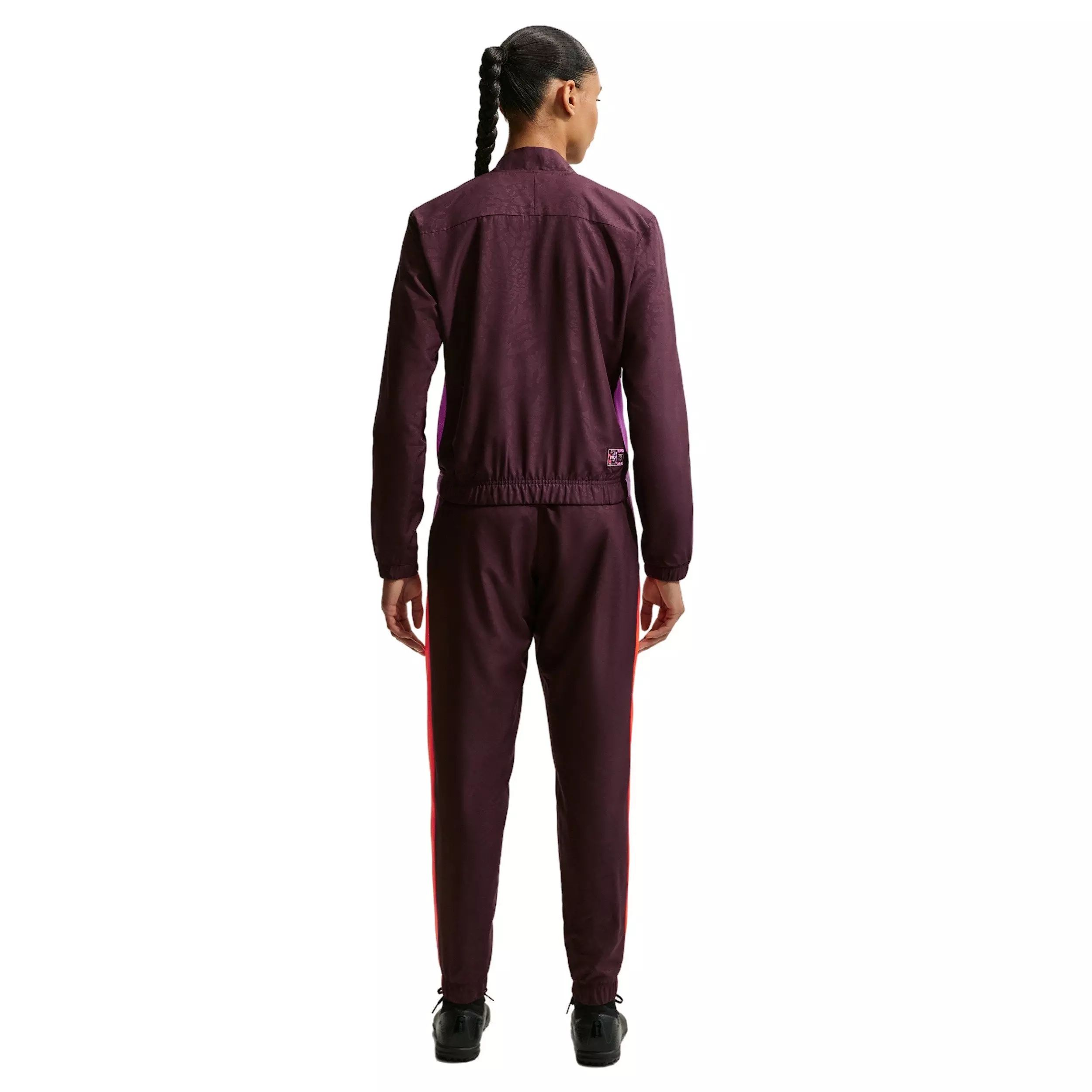 Nike Women's United Academy 25 Dri-FIT Woven Football Tracksuit - Burgundy - BURGUNDY