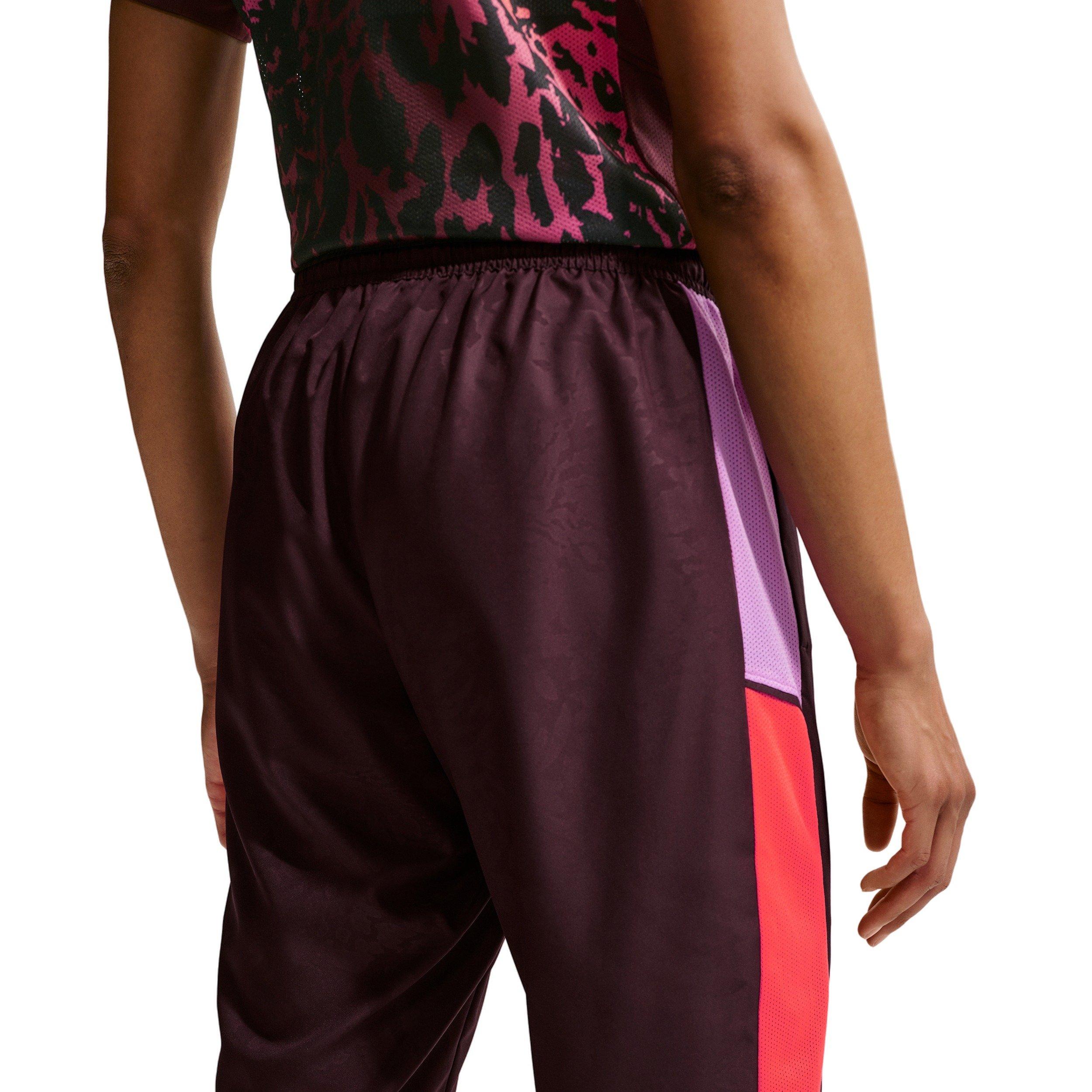 Nike Women's United Academy 25 Dri-FIT Woven Football Tracksuit - Burgundy - BURGUNDY Thumbnail View 7
