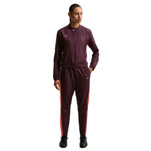 Nike Women's United Academy 25 Dri-FIT Woven Football Tracksuit - Burgundy