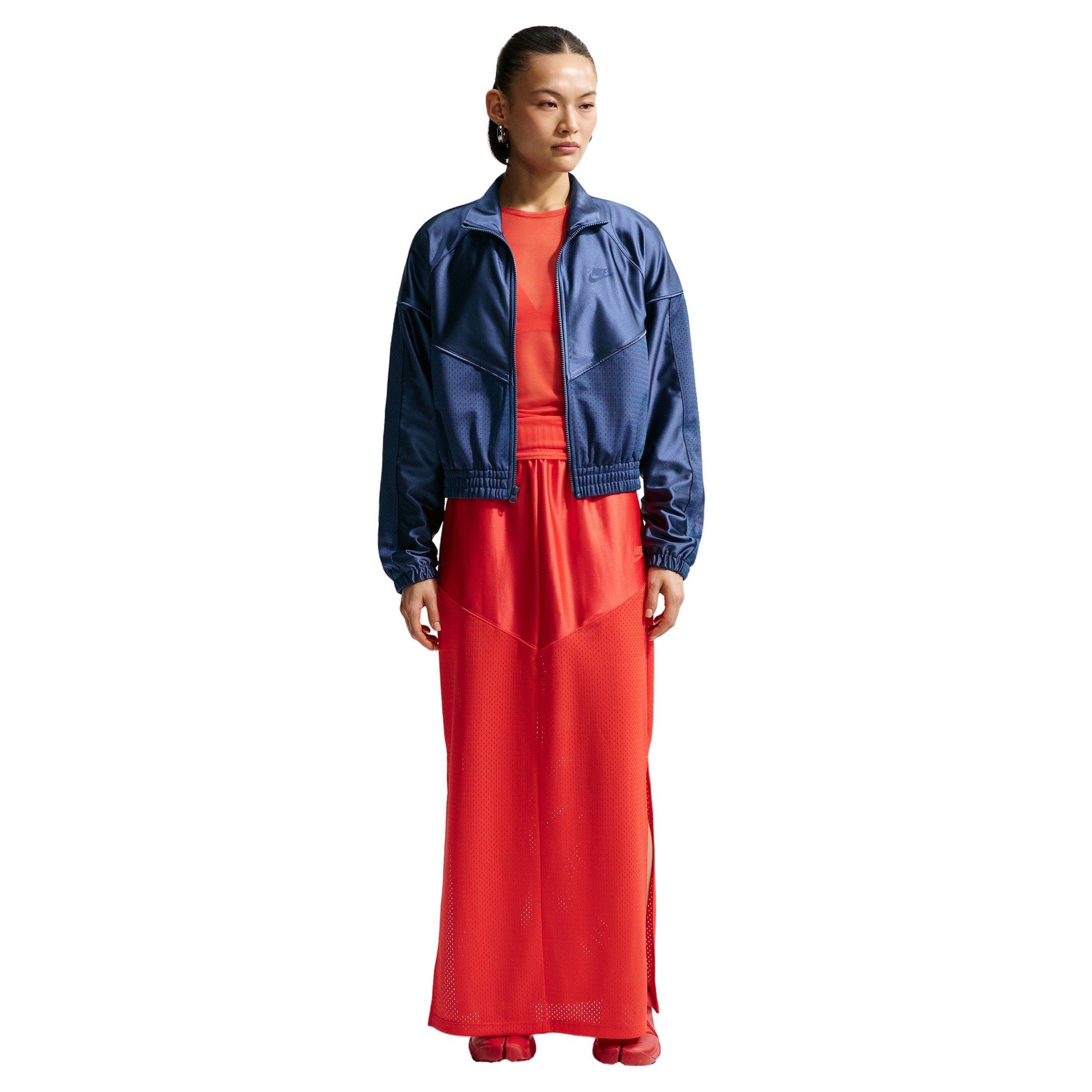 Nike Women's Sportswear Oversized Windrunner Jacket - NAVY Thumbnail View 1