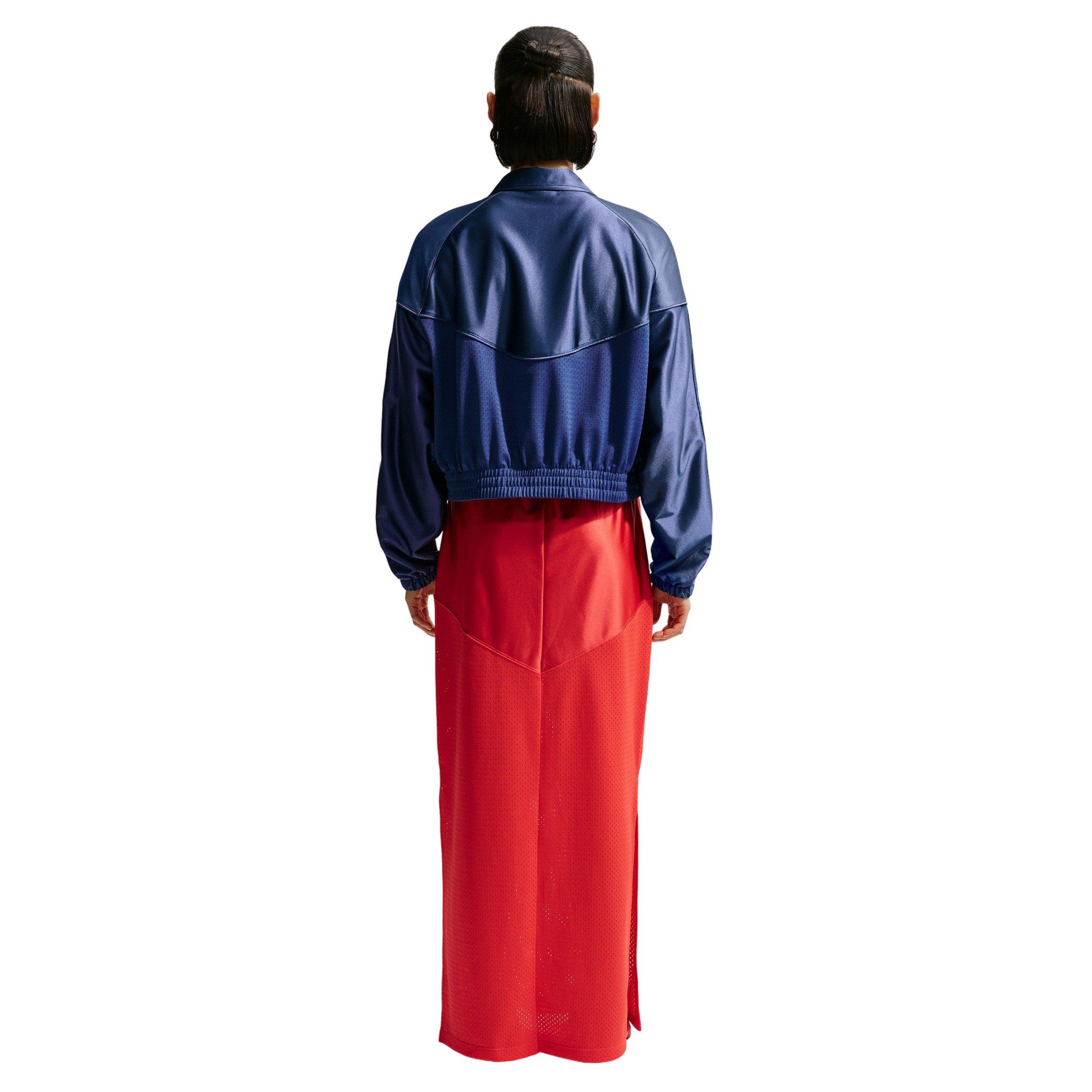 Nike Women's Sportswear Oversized Windrunner Jacket - NAVY Thumbnail View 2