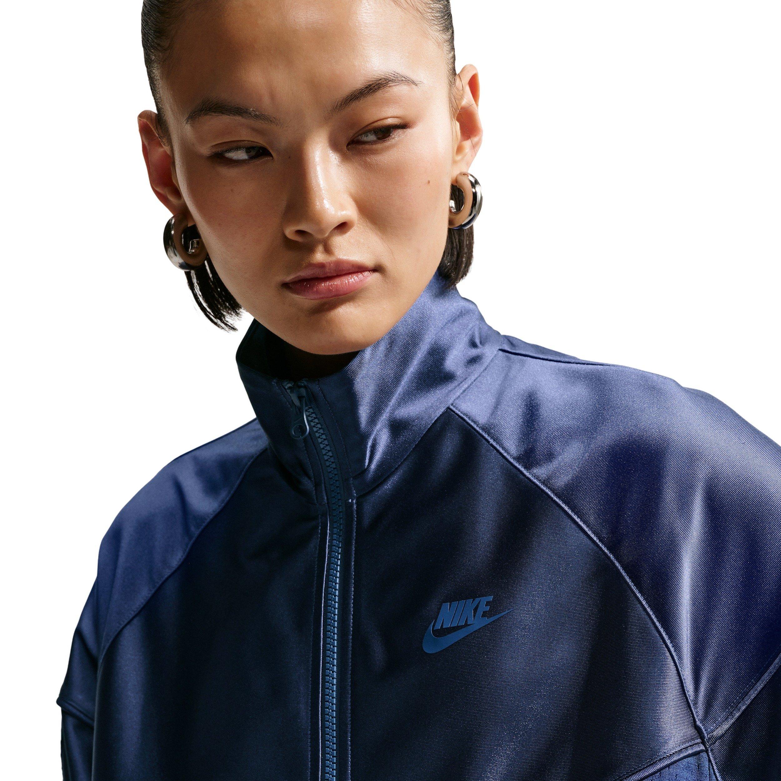 Nike Women's Sportswear Oversized Windrunner Jacket - NAVY Thumbnail View 5
