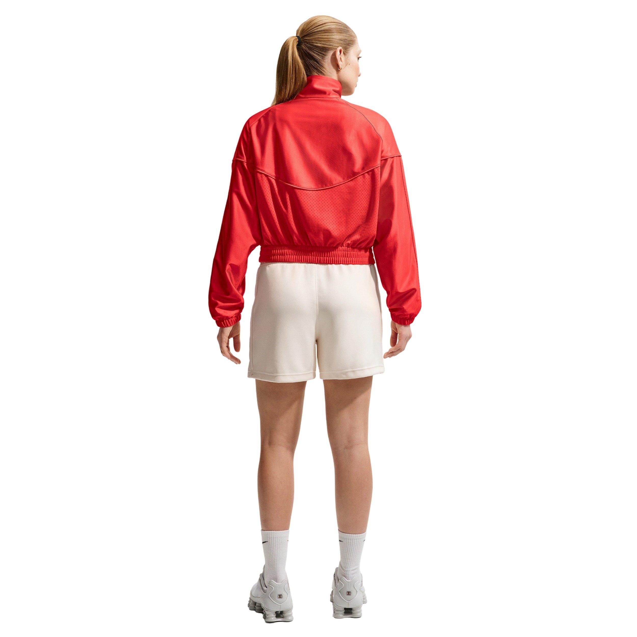 Nike Women's Sportswear Oversized Windrunner Jacket - CRIMSON Thumbnail View 2