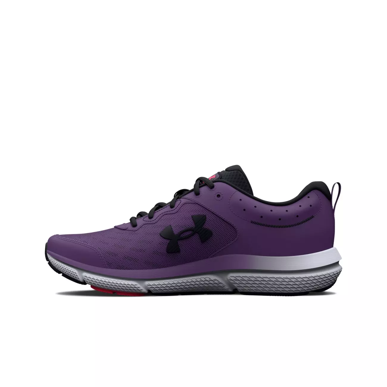 Under Armour Charged Assert 10 "Retro Purple/Black" Women's Running Shoe - PURPLE/BLACK
