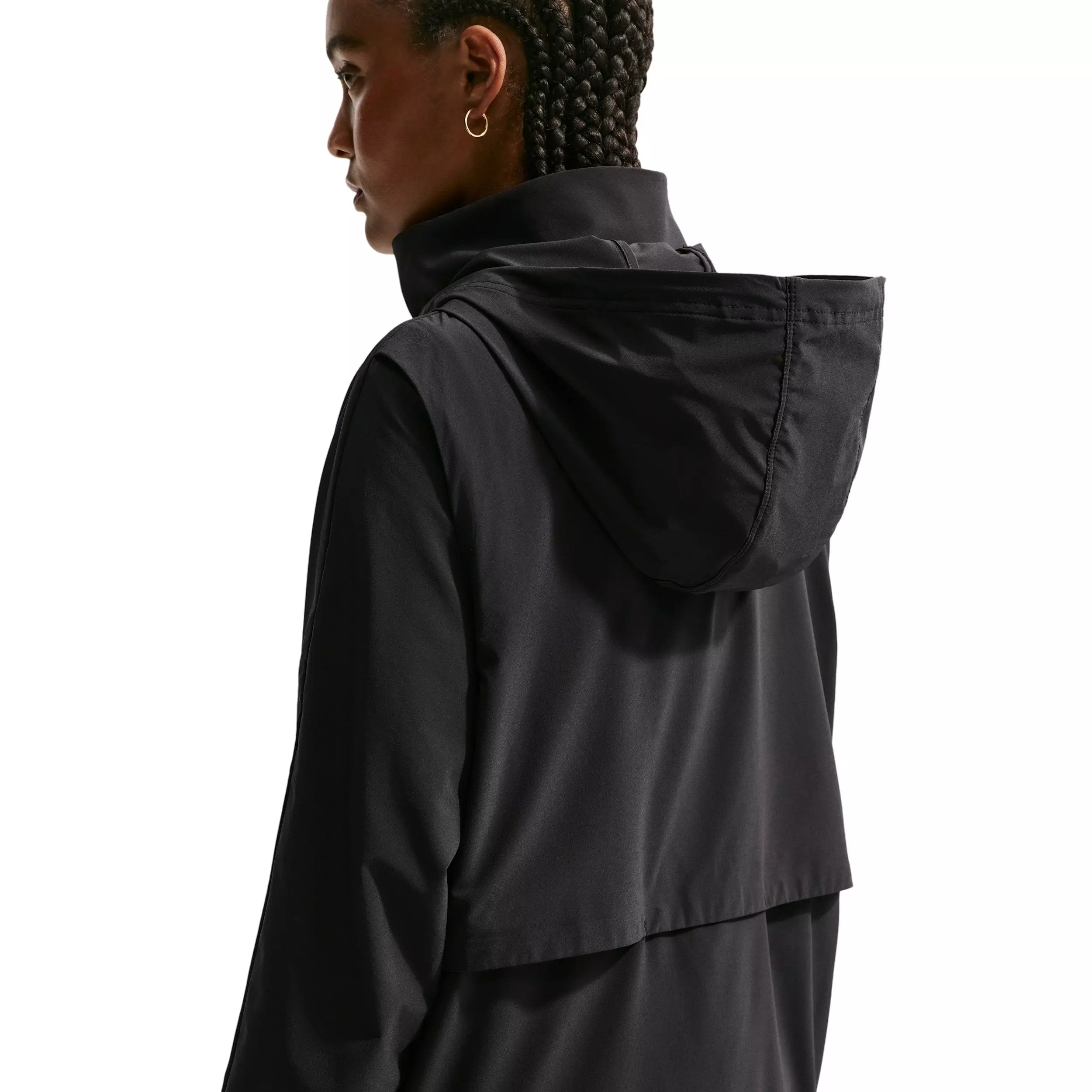 Nike Women's Series Repel Golf Jacket - Black/White - BLACK/WHITE