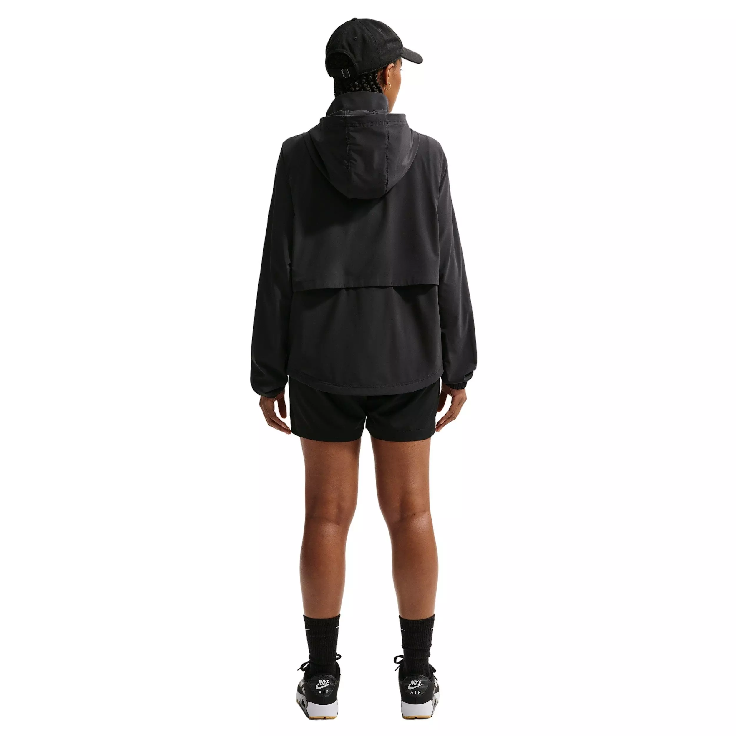 Nike Women's Series Repel Golf Jacket - Black/White - BLACK/WHITE