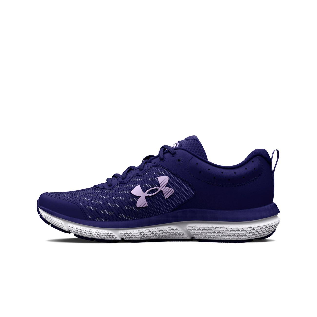 Under Armour Charged Assert 10 "Sonar Blue/Nebula Purple" Women's Running Shoe - BLUE/PURPLE Thumbnail View 2