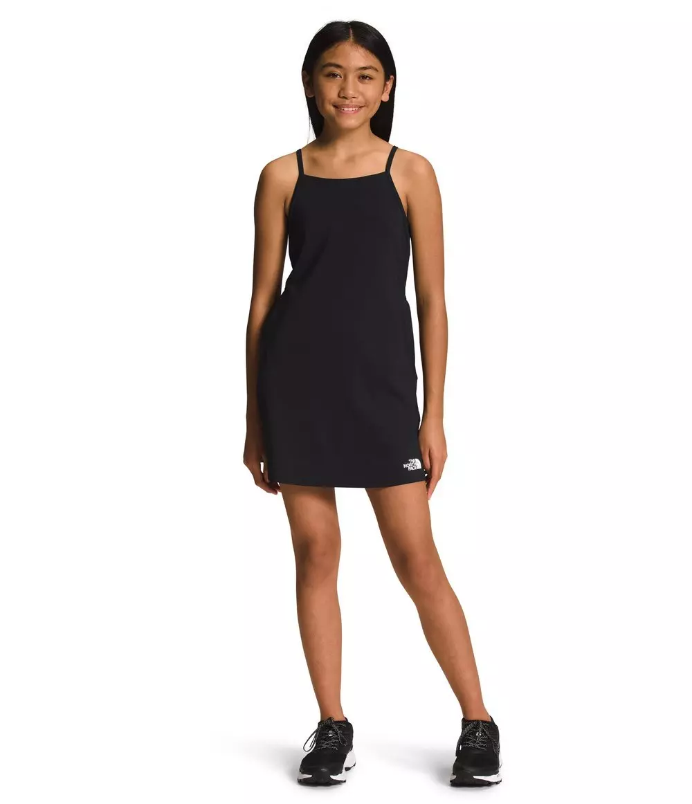 The North Face Girls’ Never Stop Dress -Black - BLACK