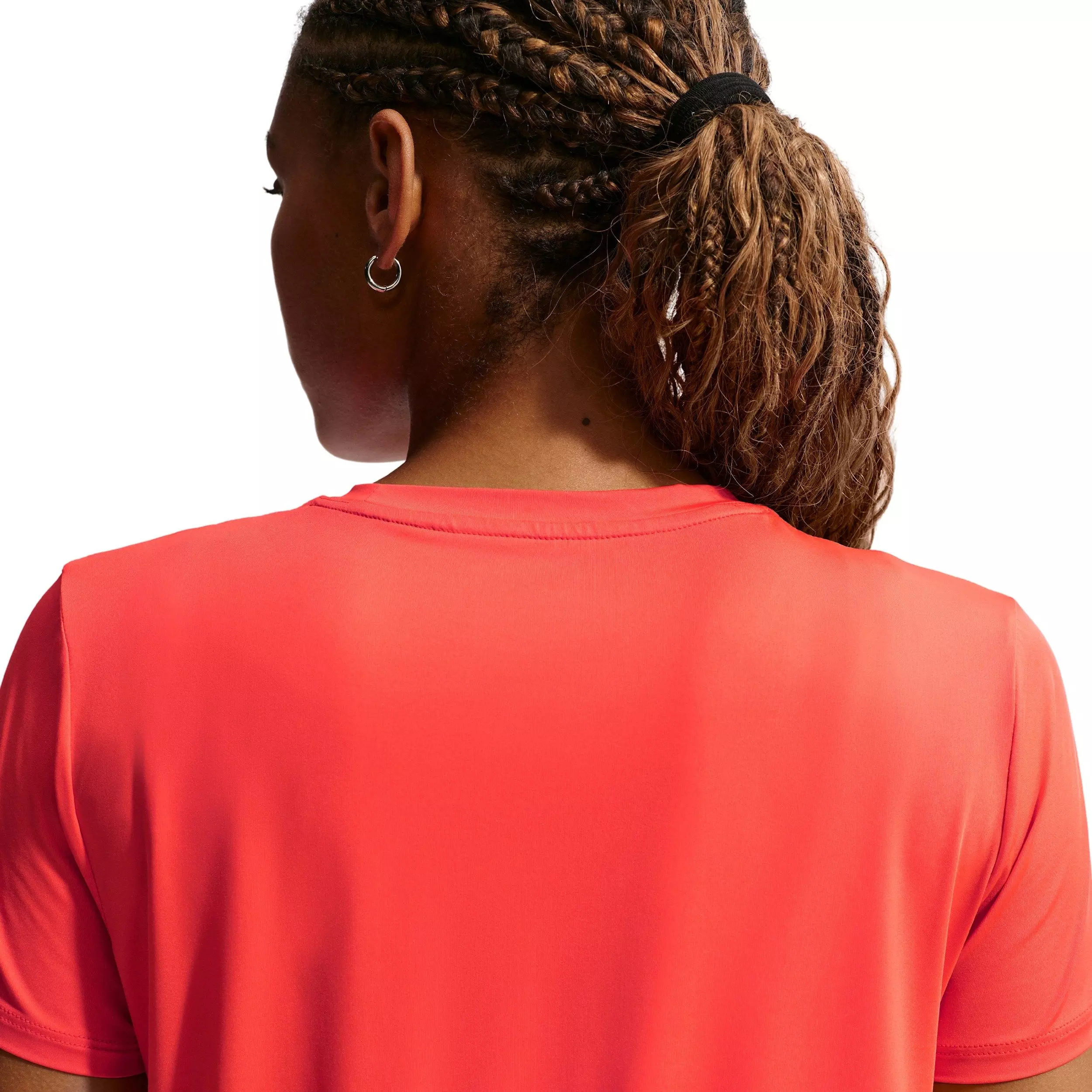 Nike Women's One Classic Dri-FIT Short-Sleeve Top - CRIMSON/WHITE