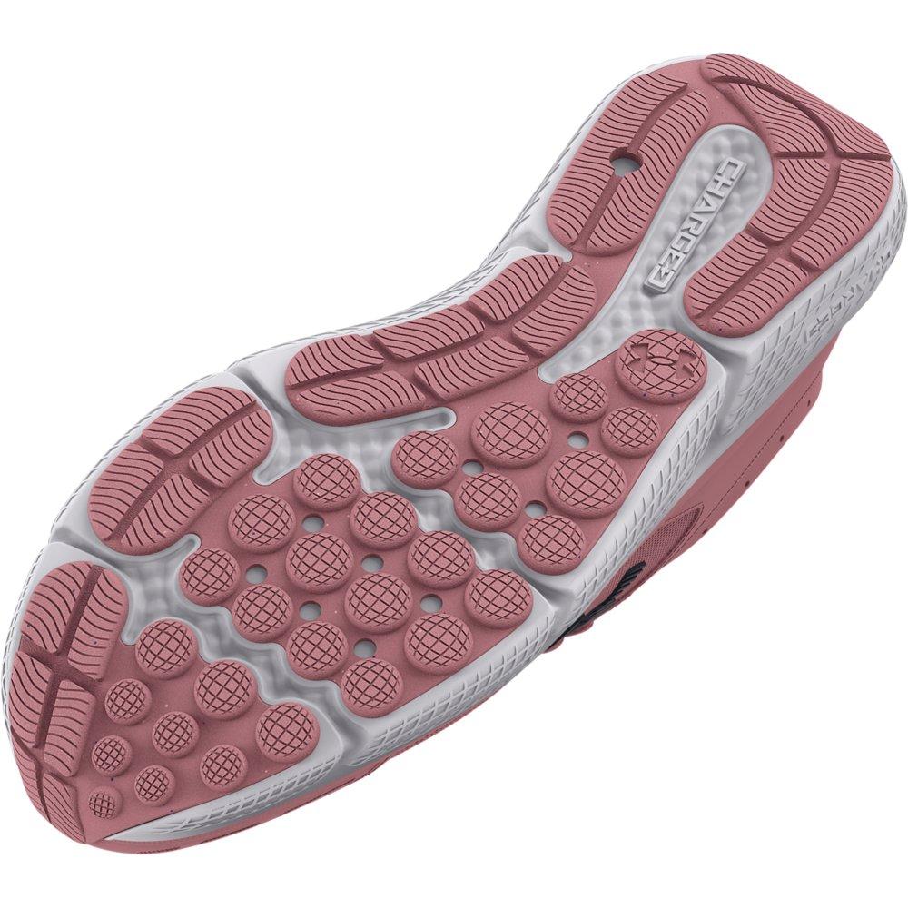 Under Armour Charged Assert 10 "Pink Elixir/Black" Women's Running Shoe - PINK/BLACK Thumbnail View 4