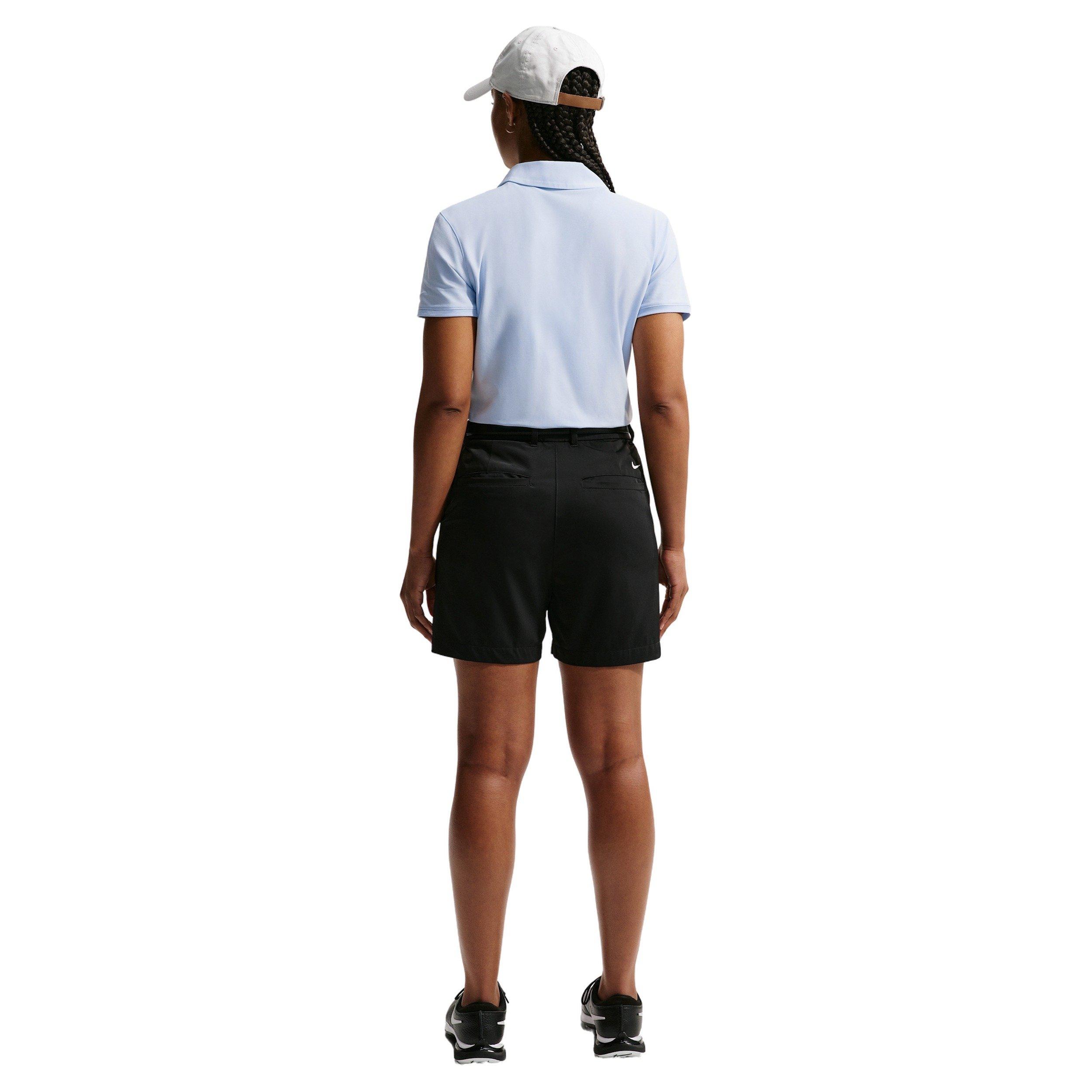 Nike Women's Victory Dri-FIT Short-Sleeve Golf Polo - Blue/White - BLUE/WHITE Thumbnail View 2