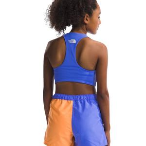 The North Face Girls' Never Stop Reversible Tank -Blue/Orange