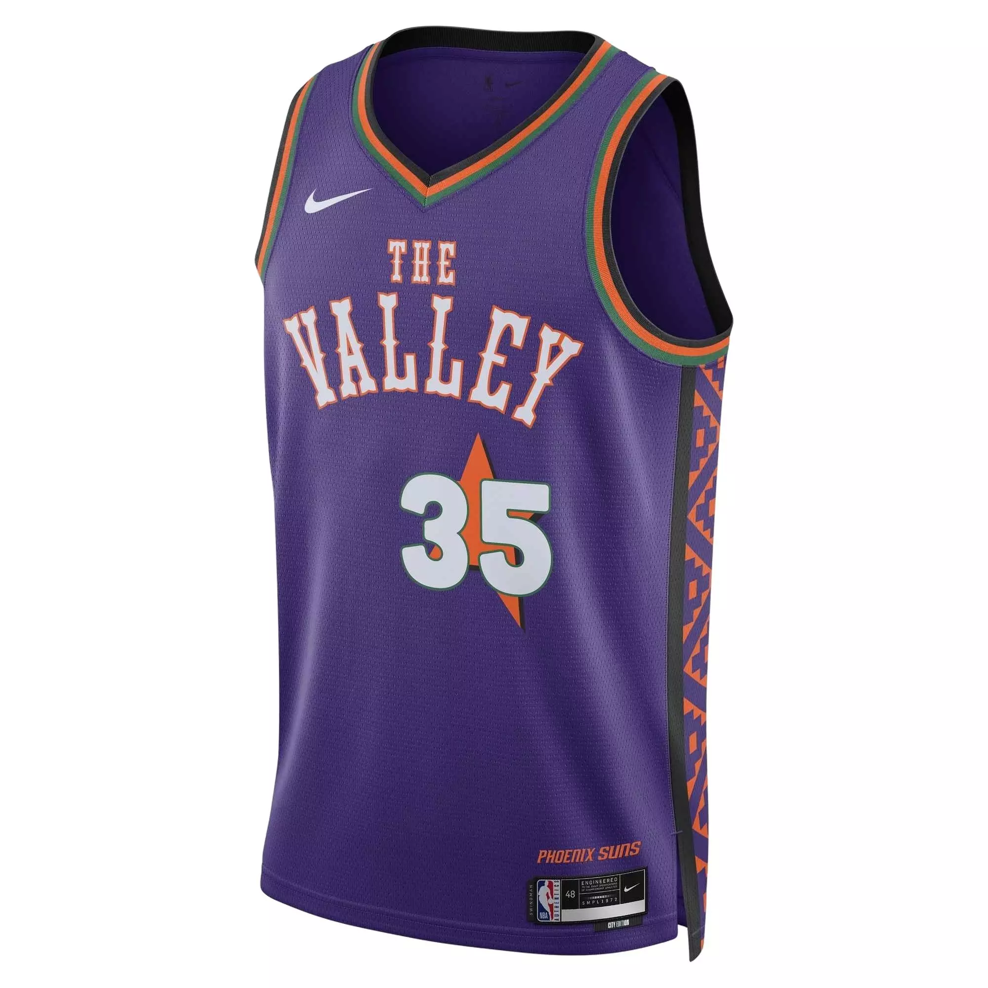 Nike Men's Dri-FIT Kevin Durant Phoenix Suns 2024/25 City Edition NBA Swingman Jersey -Purple - PURPLE