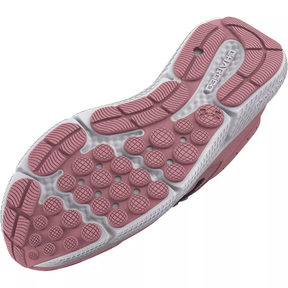 Under Armour Charged Assert 10 "Pink Elixir/Black" Women's Wide Running Shoe - PINK/BLACK