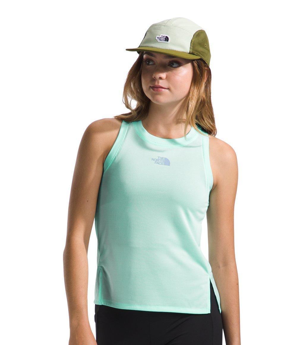The North Face Girls' Never Stop Tank Top - Aqua - AQUA Thumbnail View 1