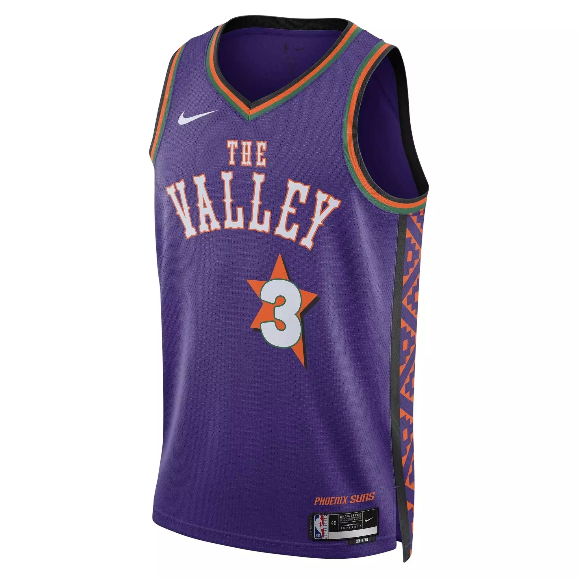 Nike Men's Dri-FIT Bradley Beal Phoenix Suns 2024/25 City Edition NBA Swingman Jersey -Purple - PURPLE