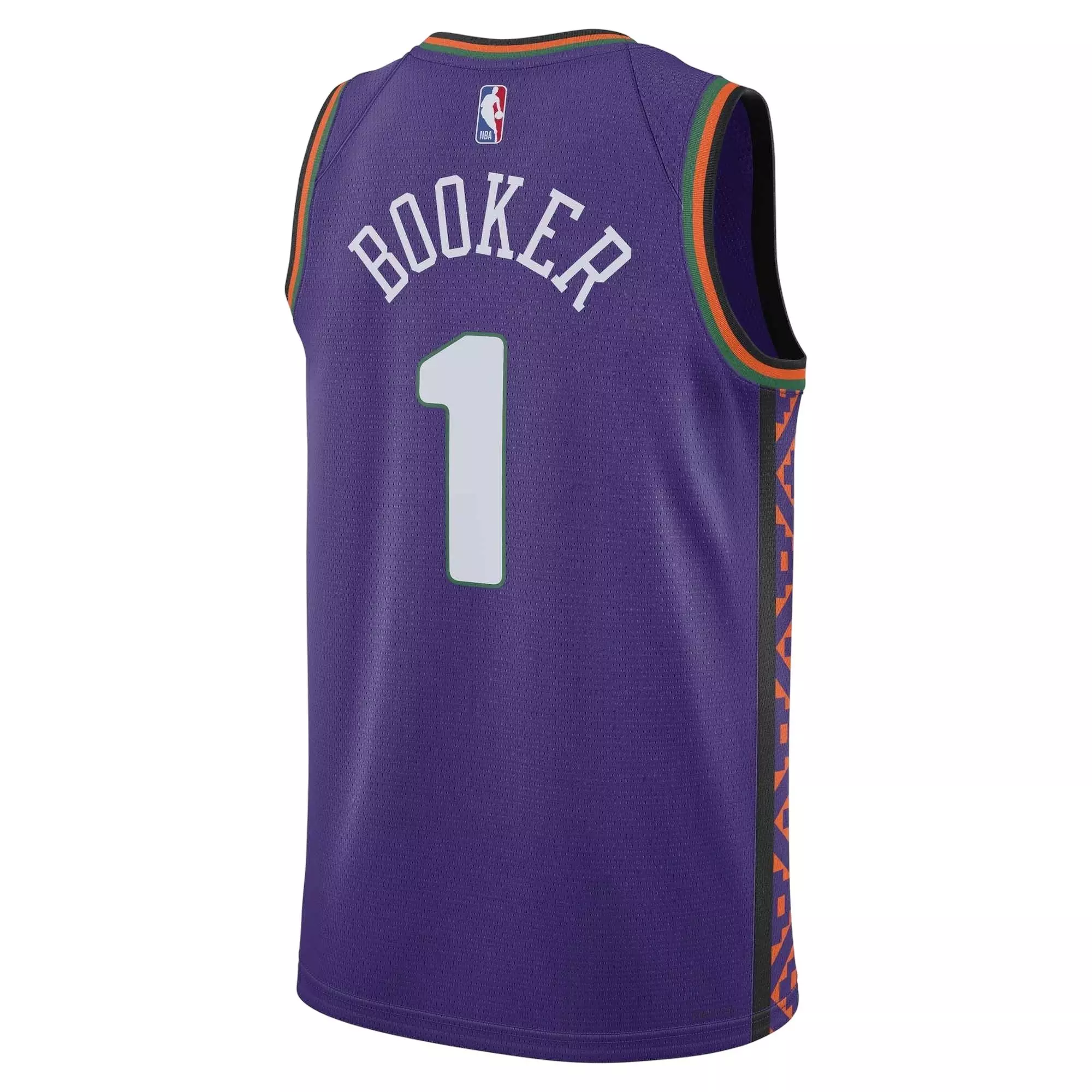 Nike Men's Dri-FIT Devin Booker Phoenix Suns 2024/25 City Edition NBA Swingman Jersey -Purple - PURPLE