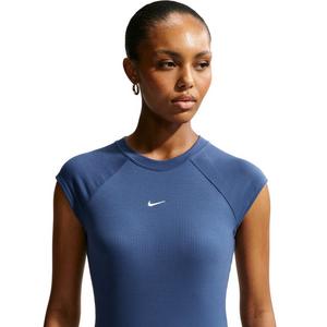 Nike Women's Sportswear Chill Knit Tight Short-Sleeve Ribbed Top