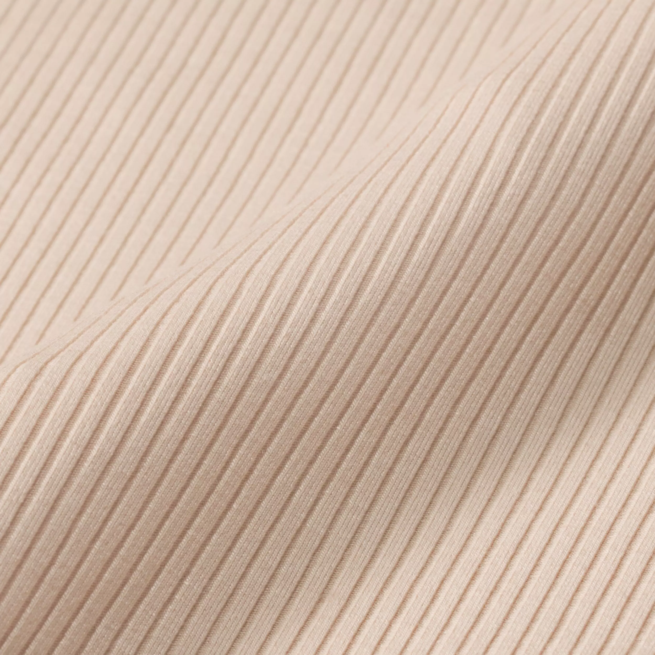 Nike Women's Sportswear Chill Knit Tight Short-Sleeve Ribbed Top - TAN