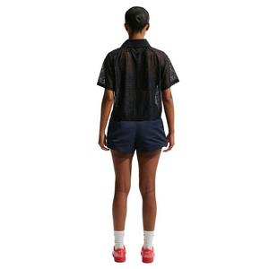 Nike Women's Sportswear Loose Lace Polo Jersey Top