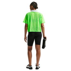 Nike Women's Sportswear Loose Lace Polo Jersey Top