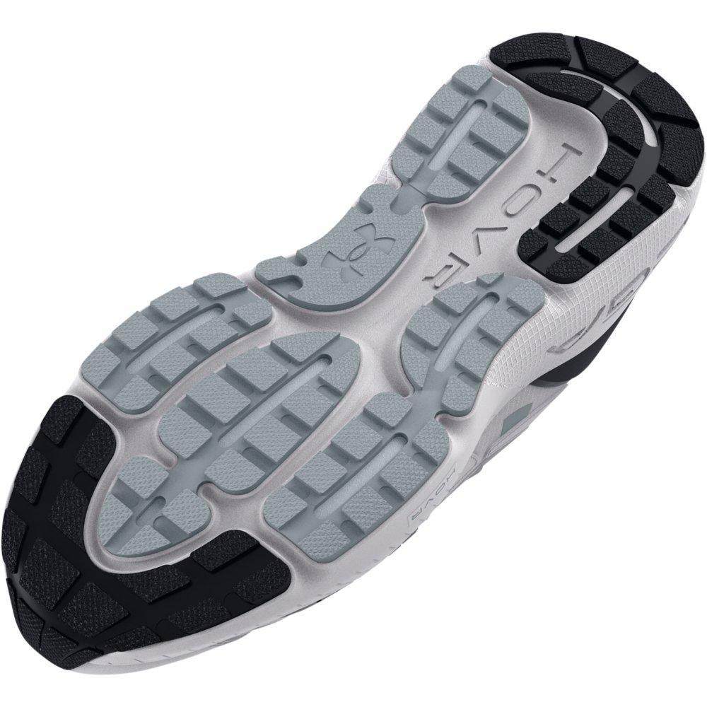 Under Armour HOVR Mega 2 MVMNT Sportstyle "White/Rebel Pink/Harbor Blue" Unisex Running Shoe - WHITE/PINK/BLUE Thumbnail View 4