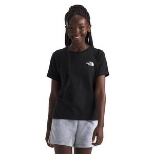 The North Face Big Girls' Short Sleeve Graphic Tee -Black/Multi