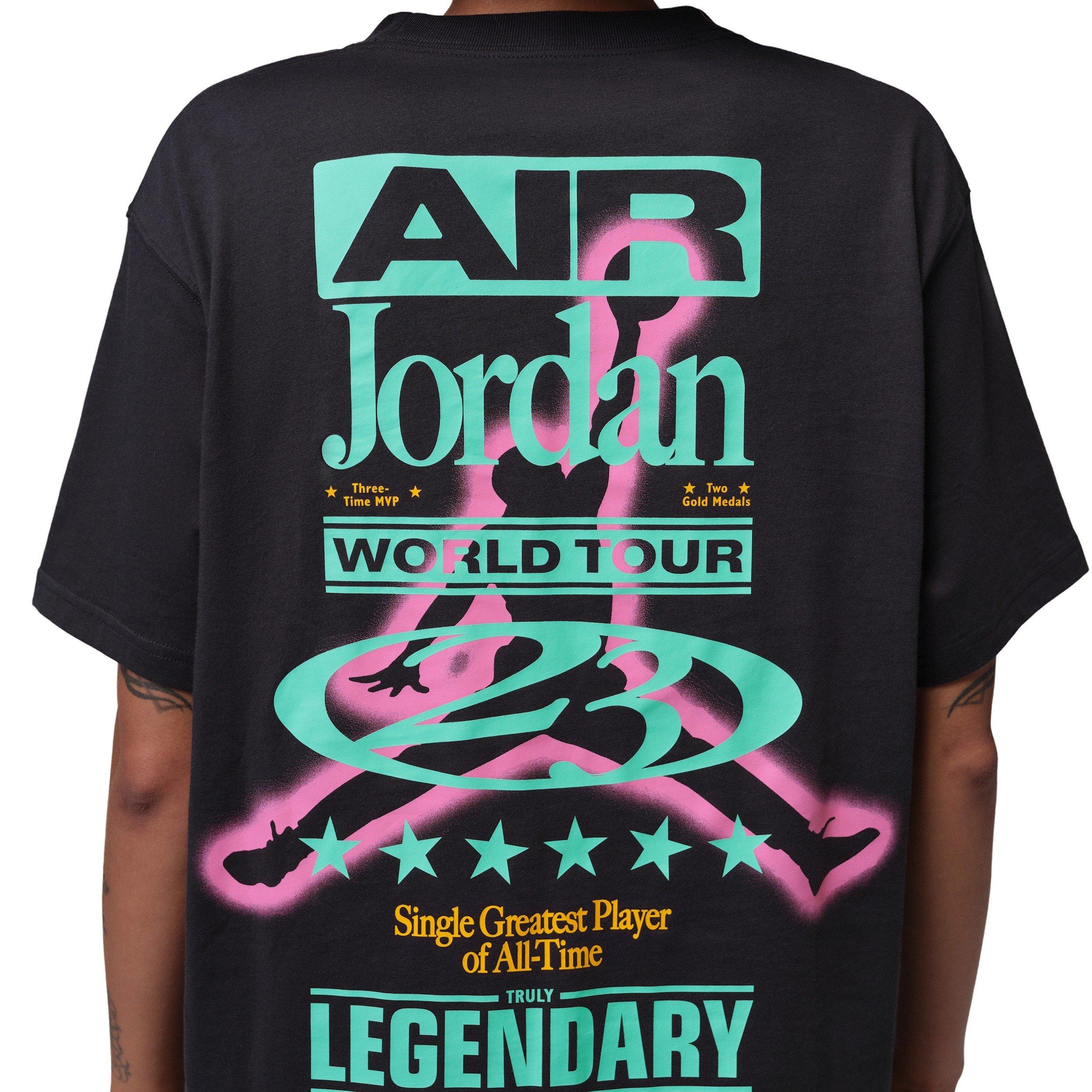 Jordan Women's Flight Girlfriend T-Shirt - BLACK Thumbnail View 5