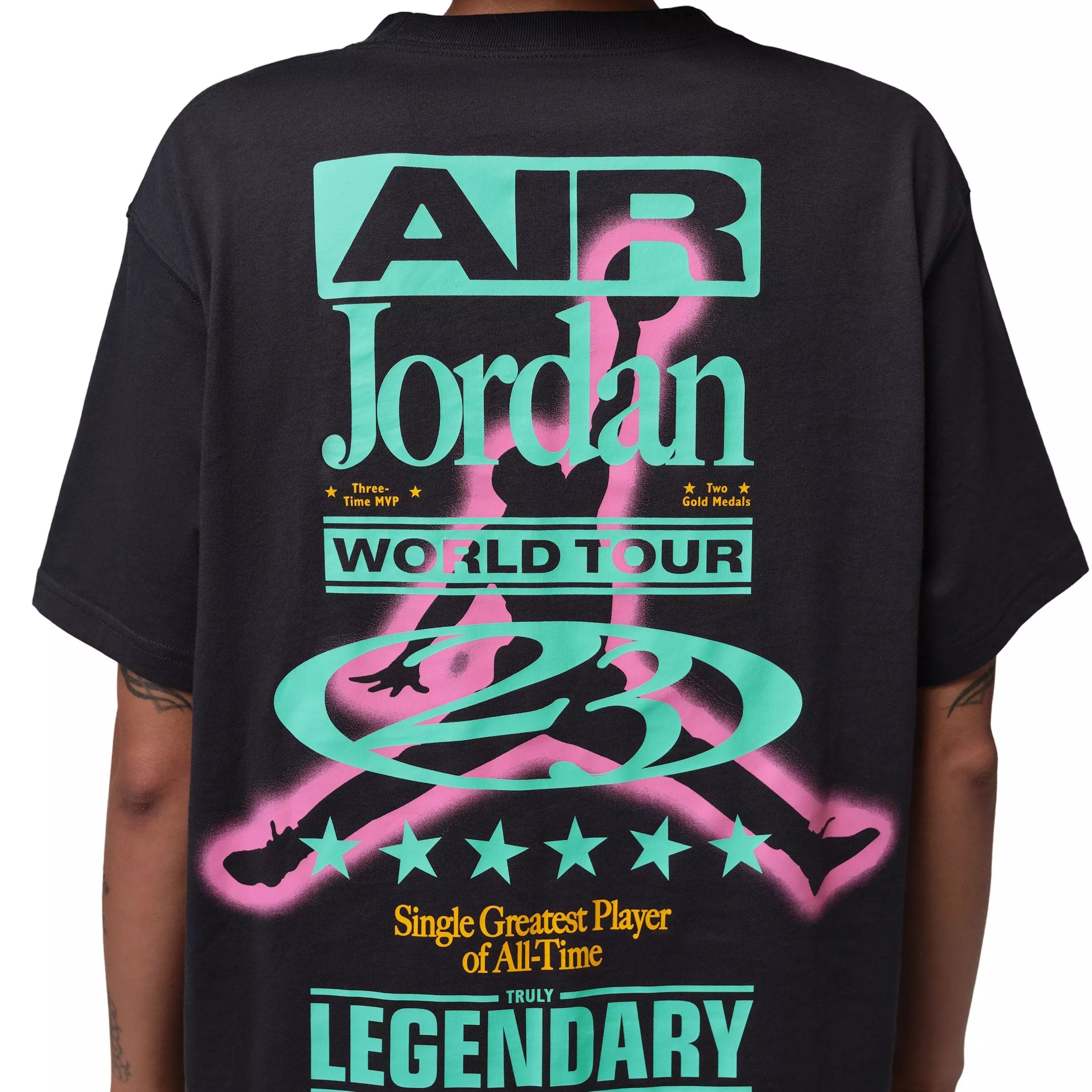 Jordan Women's Flight Girlfriend T-Shirt - BLACK