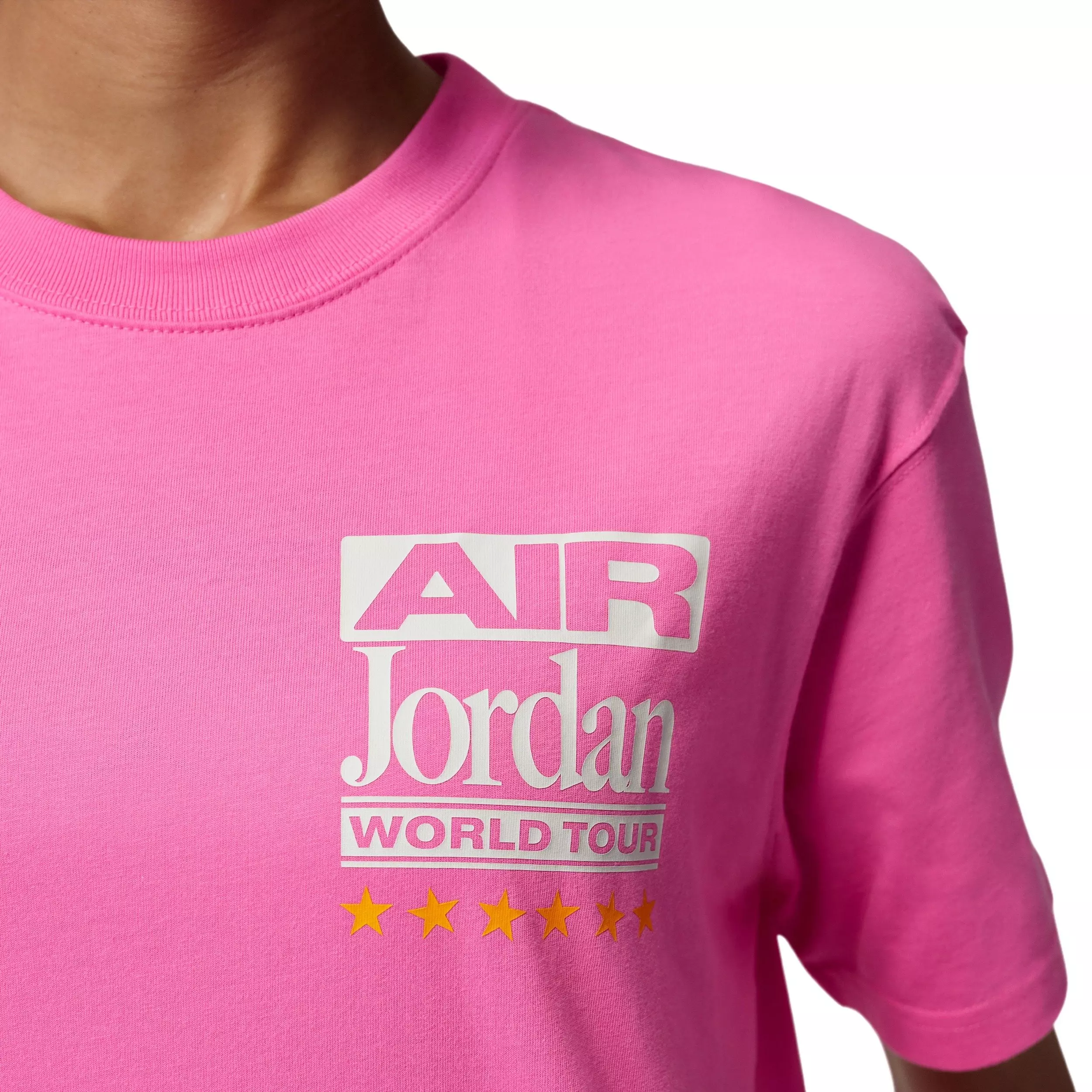 Jordan Women's Flight Girlfriend T-Shirt - PINK