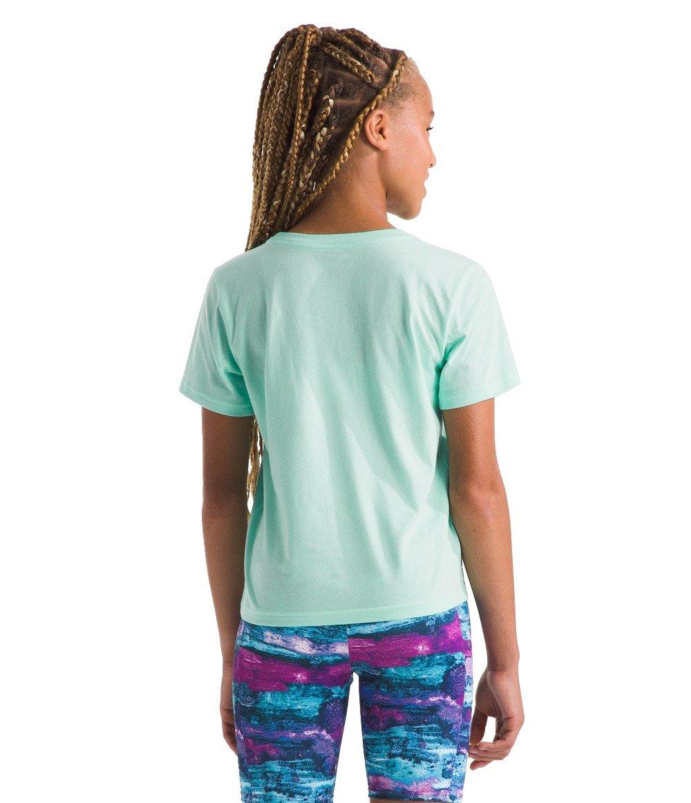 The North Face Girls' Short-Sleeve Graphic Tee -Aqua - AQUA Thumbnail View 2
