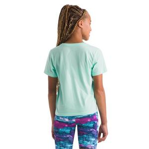 The North Face Girls' Short-Sleeve Graphic Tee -Aqua