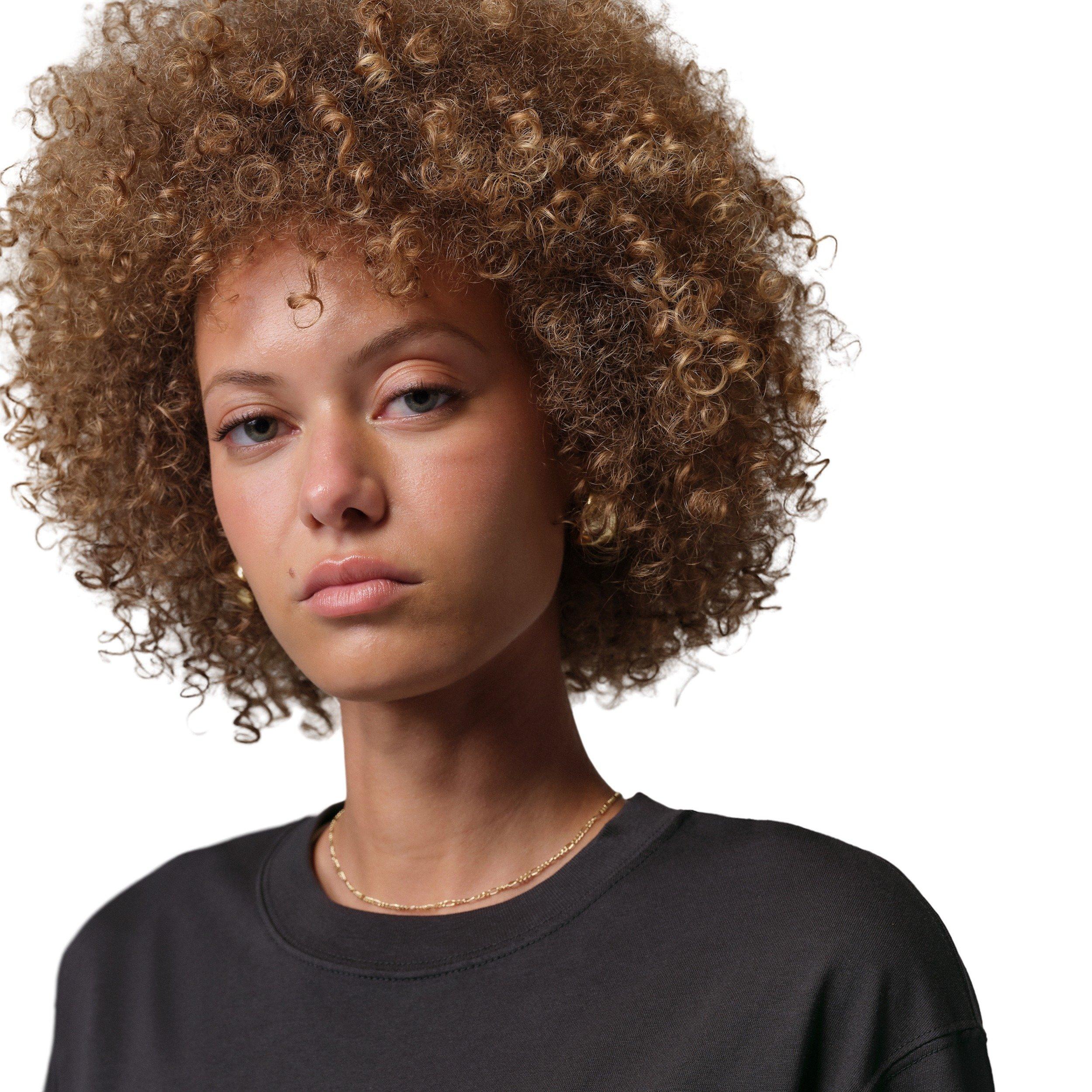 Jordan Women's Brooklyn Girlfriend T-Shirt - BLACK Thumbnail View 3