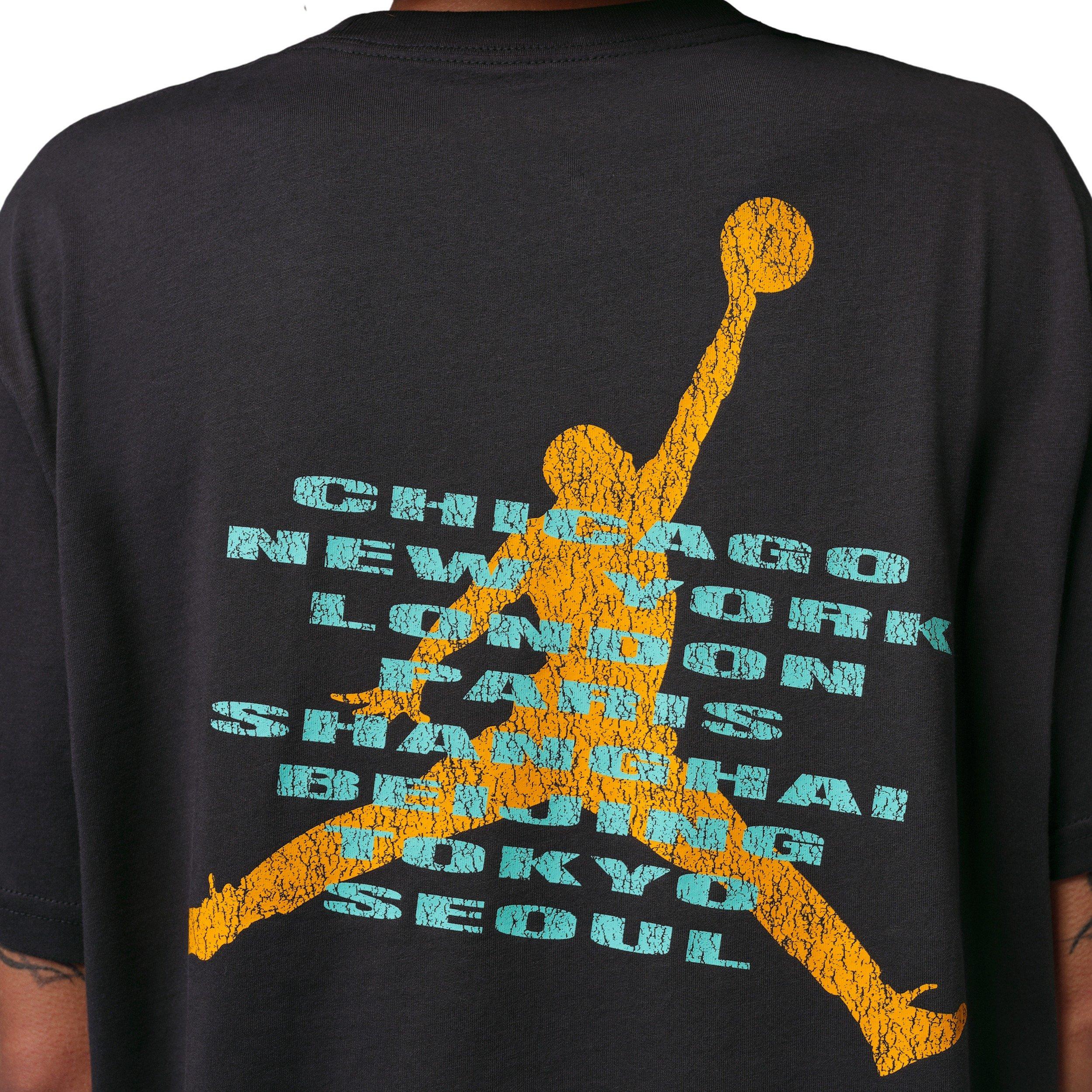 Jordan Women's Brooklyn Girlfriend T-Shirt - BLACK Thumbnail View 5