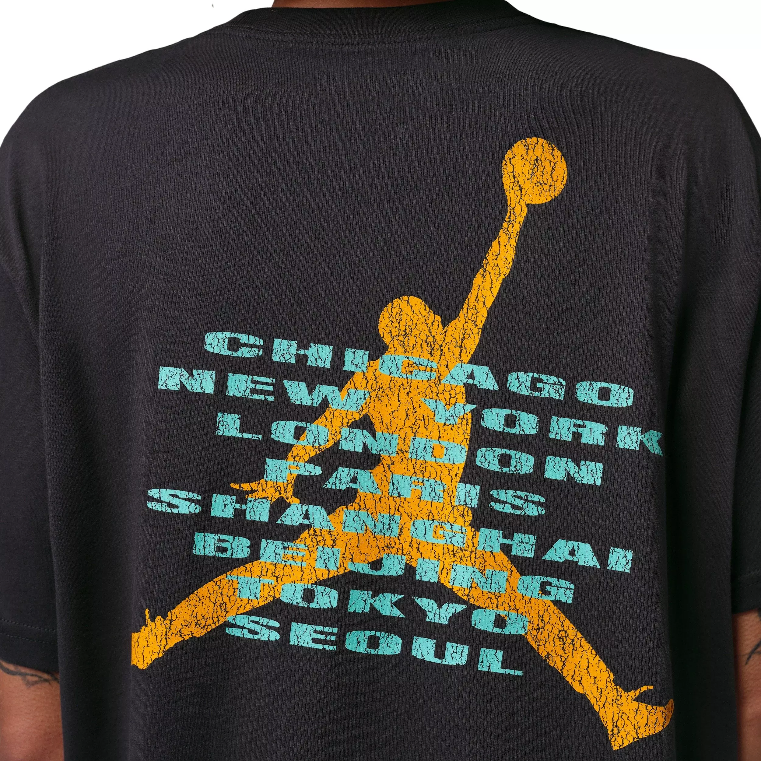 Jordan Women's Brooklyn Girlfriend T-Shirt - BLACK